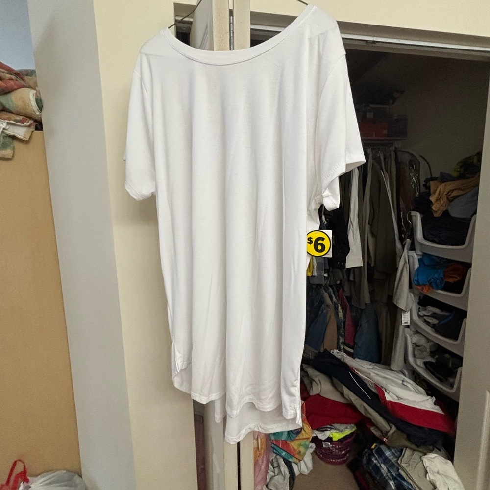 Classic White womens tunic